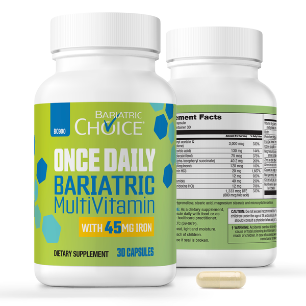 Once Daily Bariatric MultiVitamin with 45mg Iron image number null